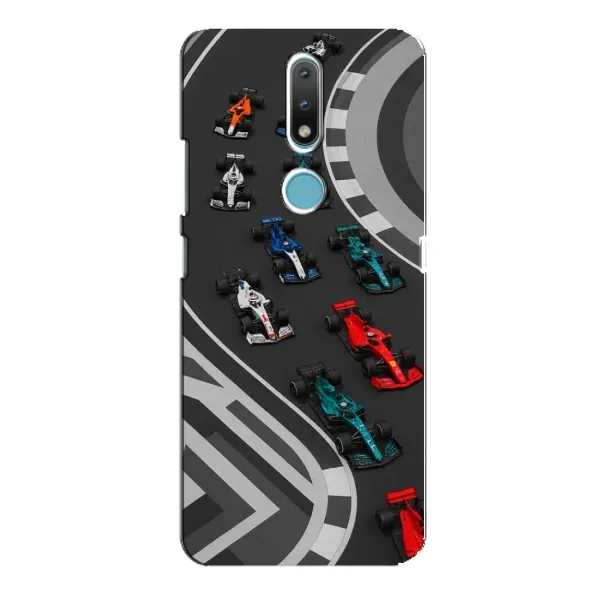 Чехол с принтом «Трасса Ф1» для Nokia 2.4 Чехол с принтом «Трасса Ф1» для Nokia 2.4