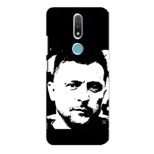 Чехол для Nokia 2.4 (AlphaPrint - с принтом Зеленского)