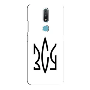 Чехлы для Nokia 2.4  Укр. Символика (AlphaPrint) (ЗСУ герб)