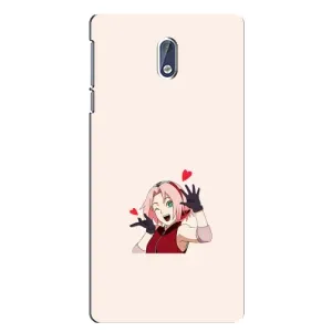 Чехол с принтом «Лайк Сакура» для Nokia 3.1