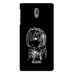 Чехол с принтом «Re: Zero» для Nokia 3.1