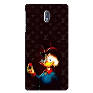 Чехли для Nokia 3.1 - Скрудж МакДак Louis Vuitton (PREMIUMPrint) (Скрудж з ботліантом)