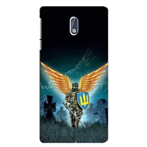 Чехлы с картинкой ЗСУ для Nokia 3.1 (AlphaPrint) (Солдат ЗСУ)
