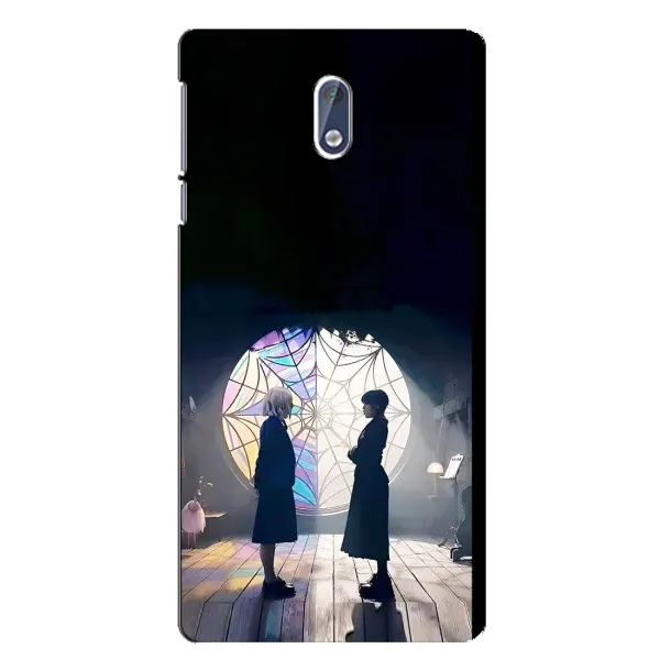 Чохол з принтом «Венздей та Інід» для Nokia 3.1