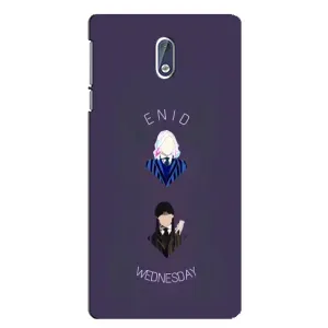 Чохли Венсдей на Nokia 3.1 Уенсдей (AlphaPrint) (Венздей і подруга)