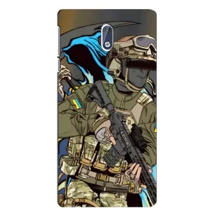 Чехлы с картинкой ЗСУ для Nokia 3.1 (AlphaPrint)