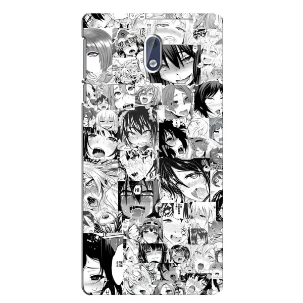Чехол с принтом «Ahegao manga» для Nokia 3