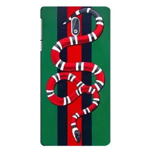 Чехол с принтом «Gucci змия» для Nokia 3