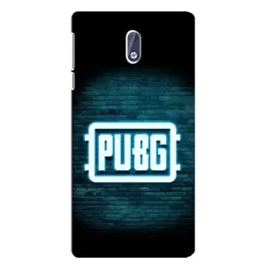 Чехол с принтом «Лого PUBG» для Nokia 3