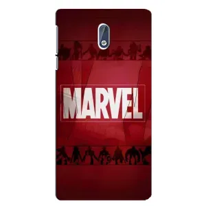 Чехол с принтом «MARVEL» для Nokia 3