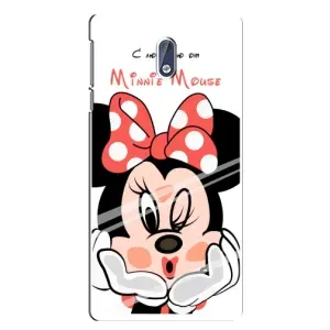 Міккі Маус чохол для Nokia 3 (AlphaPrint - Мультяшні) (Маус Мінні)