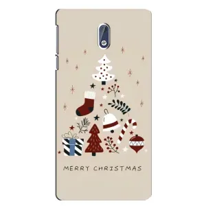 Рождественские Чехлы для Nokia 3 (VPrint)