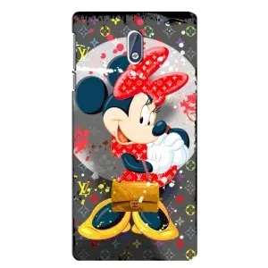 Чохол Disney Mouse Nokia 3 (PREMIUMPrint) (Minni з бантіком)