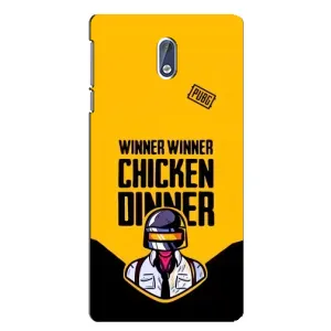 Чехол с принтом «Pubg шлем» для Nokia 3