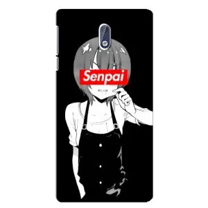 Чехол с принтом «Senpai» для Nokia 3