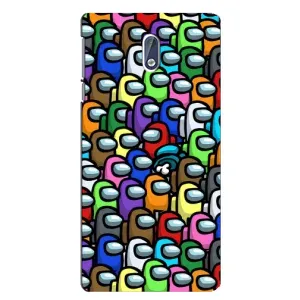 Чехол Амонг Ас для Nokia 3 (AlphaPrint)