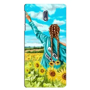 Чехол для Патриота Украины Nokia 3 - (AlphaPrint) (Украиночка)