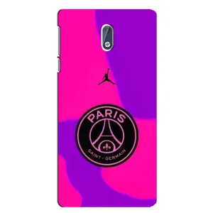 Чохли PSG для Nokia 3 (AlphaPrint) (яскравий ПСЖ)