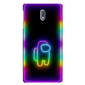 Чехол с принтом «Яркий скин» для Nokia 3