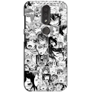 Чехол с принтом «Ahegao manga» для Nokia 4.2