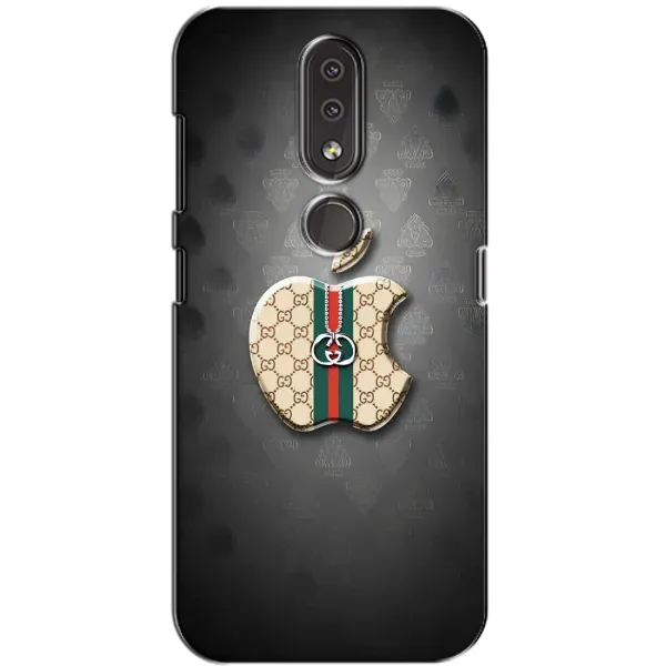 Чехол с принтом «Apple gucci» для Nokia 4.2 Чехол с принтом «Apple gucci» для Nokia 4.2