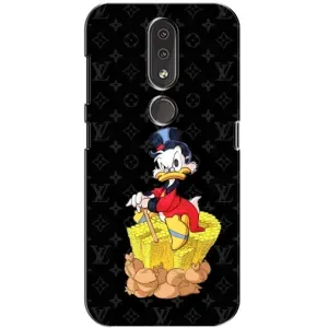Чехли для Nokia 4.2 - Скрудж МакДак Louis Vuitton (PREMIUMPrint) (Богатство Макдака)