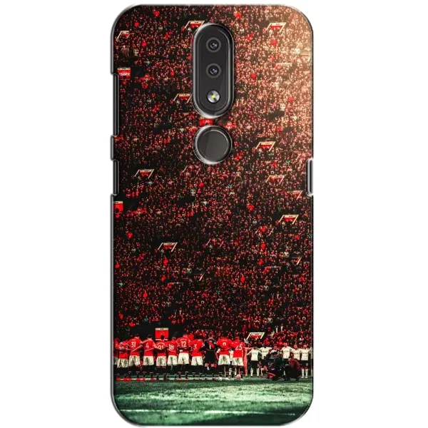 Чохол з принтом «фанати Манчестер Юнайтед» для Nokia 4.2