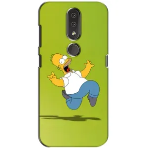 Чjхол з Сімпсонами для Nokia 4.2 (VPrint) (Гомер Сімпсон)