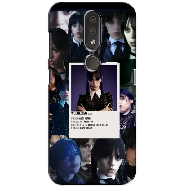 Чохол з принтом «колаж Венздей» для Nokia 4.2 Чохол з принтом «колаж Венздей» для Nokia 4.2