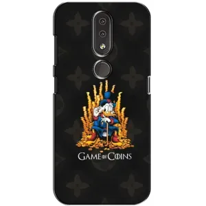 Чехли для Nokia 4.2 - Скрудж МакДак Louis Vuitton (PREMIUMPrint) (Король грошей)
