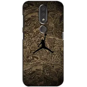 Чехлы для Nokia 4.2 - с картинкой JORDAN (AlphaPrint)