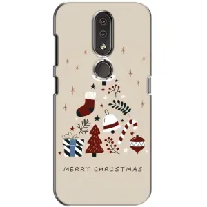 Рождественские Чехлы для Nokia 4.2 (VPrint)