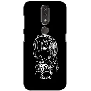 Чехол с принтом «Re: Zero» для Nokia 4.2