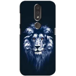 Чехол со Львом для Nokia 4.2 (VPrint)