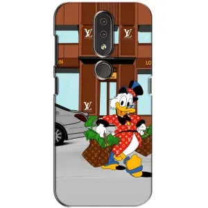 Чехли для Nokia 4.2 - Скрудж МакДак Louis Vuitton (PREMIUMPrint) (Скрудж ЛВ)