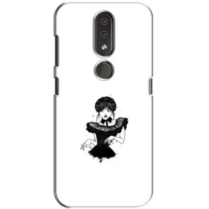 Чохли Венсдей на Nokia 4.2 Уенсдей (AlphaPrint) (танець Венздей)