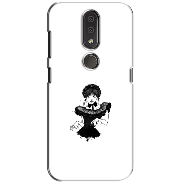 Чохол з принтом «танець Венздей» для Nokia 4.2 Чохол з принтом «танець Венздей» для Nokia 4.2