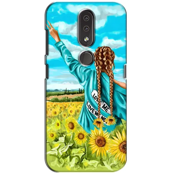 Чохол з принтом «Україночка» для Nokia 4.2 Чохол з принтом «Україночка» для Nokia 4.2