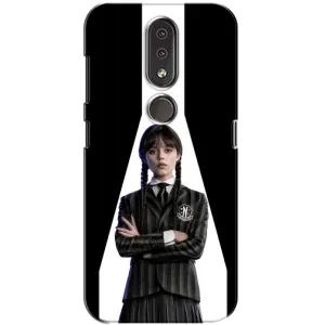Чохли Венсдей на Nokia 4.2 Уенсдей (AlphaPrint) (W-Wednesday)