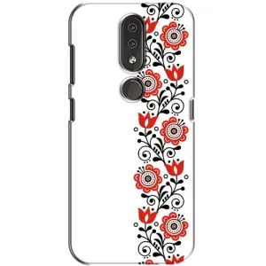 Чохол для Патріота України Nokia 4.2 - (AlphaPrint) (Яскрава вишиванка)