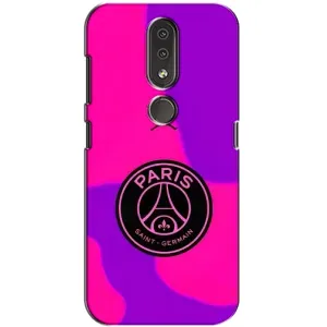 Чохли PSG для Nokia 4.2 (AlphaPrint) (яскравий ПСЖ)