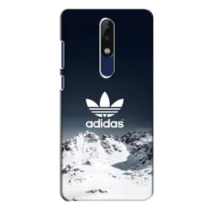 Чехол с принтом «Адидас в горах» для Nokia 5.1 Plus (X5)