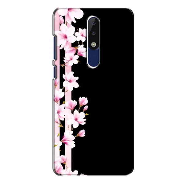 Чохол з принтом «Квіточки» для Nokia 5.1 Plus (X5) Чохол з принтом «Квіточки» для Nokia 5.1 Plus (X5)