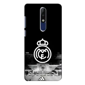 ФК Реал Мадрид чохли для Nokia 5.1 Plus (X5) (AlphaPrint) (емблема Реал Мадрид)