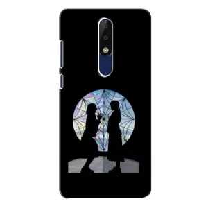 Чохли Венсдей на Nokia 5.1 Plus (X5) Уенсдей (AlphaPrint) (кімната Венздей)