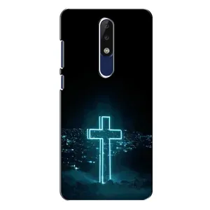 Чехол для Nokia 5.1 Plus (X5) (AlphaPrint) - (Христианские)