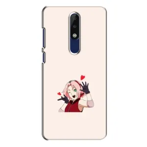 Чехол с принтом «Лайк Сакура» для Nokia 5.1 Plus (X5)
