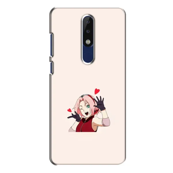 Чехол с принтом «Лайк Сакура» для Nokia 5.1 Plus (X5)