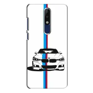 Чехол с принтом «Машина БМВ» для Nokia 5.1 Plus (X5)