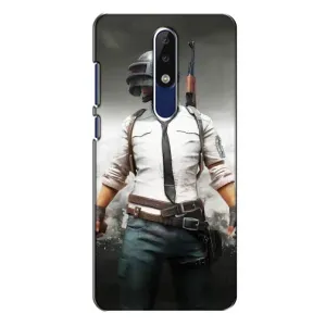 Чехол PUBG для Нокиа 5.1 Плюс (х5) (AlphaPrint)